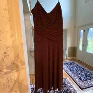 NWT Brown Eliza J Dress